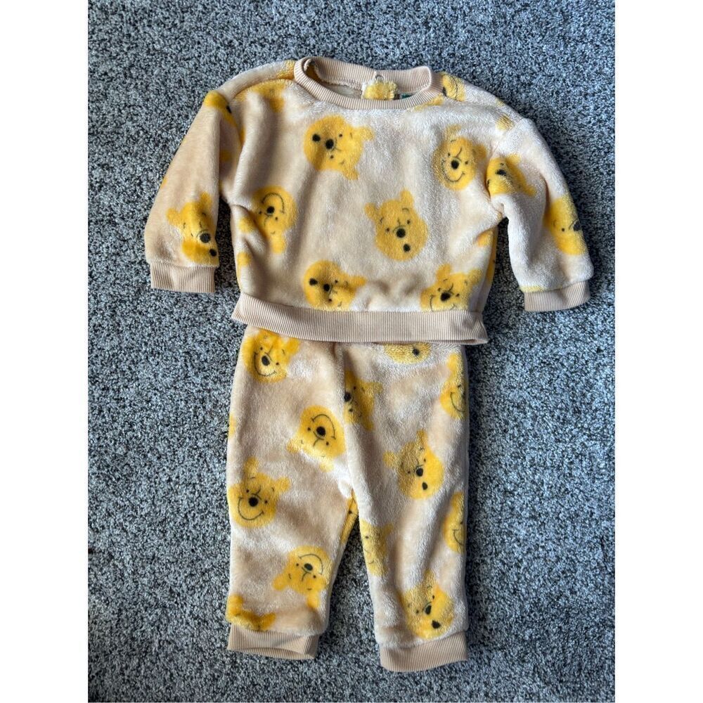 ❤️Disney Boy’s Winnie The Pooh Fleece Set 6-9M